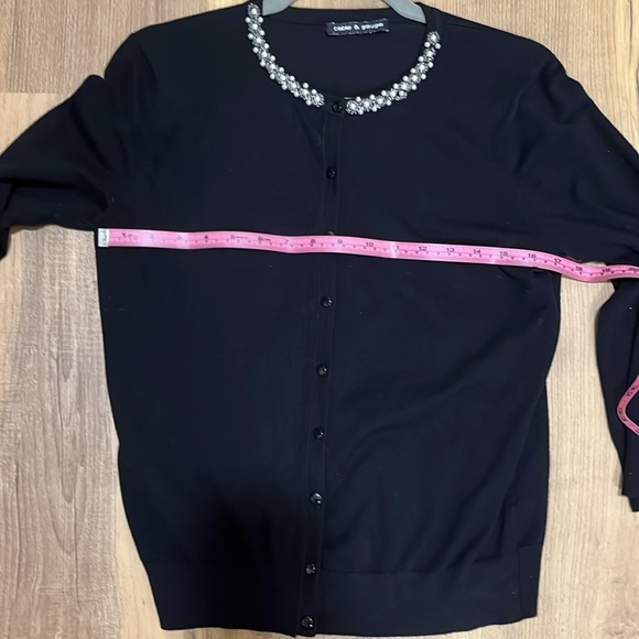 Cable & Gauge Size M black sweater - Picture 6 of 7